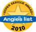 Angie's List Super Service Award 2010 Angie's List Super Service Award 2010