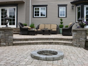 How To Install A Paver Patio {The Foundation of My Raised Garden Beds} 