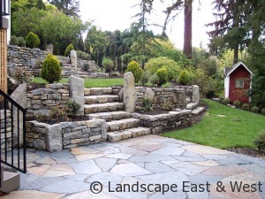 Portland landscaping retaining wall design