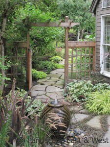 Gated Entry Landscaping Design