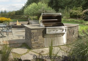 Portland Outdoor Patio with BBQ 