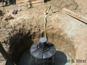 Portland Landscaping Drainage Flow Well Install