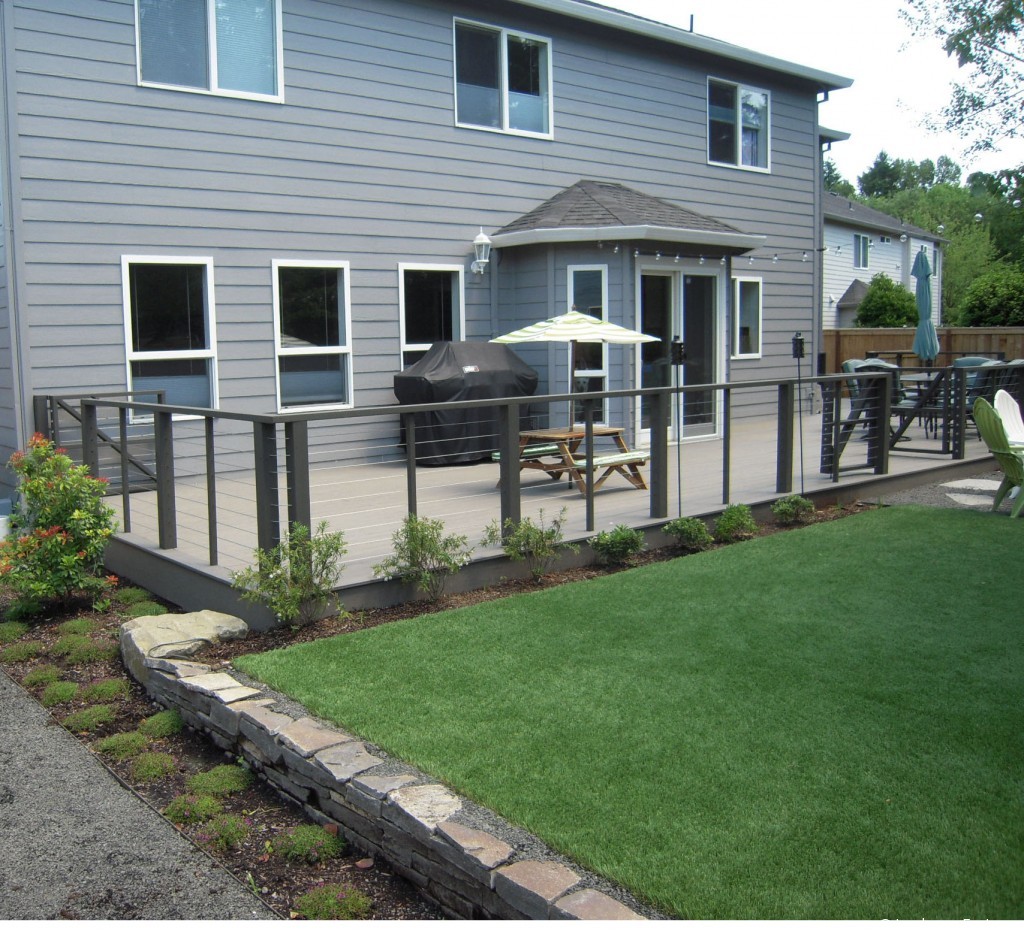 Portland Landscaping - Deck, Retaining Wall