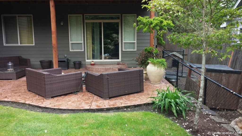 Portland Patio before new design