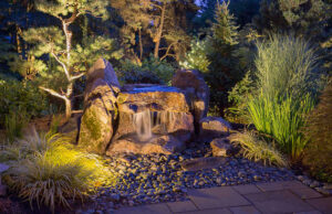 Water Feature Lighting Landscape Services